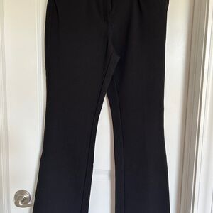 White House Black Market Black Flare Pants
